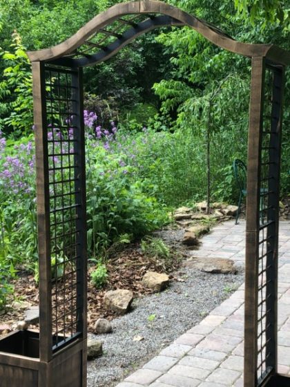 Memory Garden Entrance Trellis