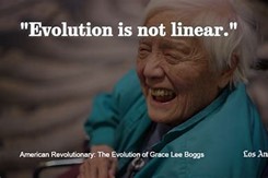 Picture of Chinese-American philosopher and social activist Grace Lee Boggs 