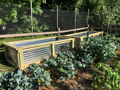 UUFM Community Garden Raised Beds